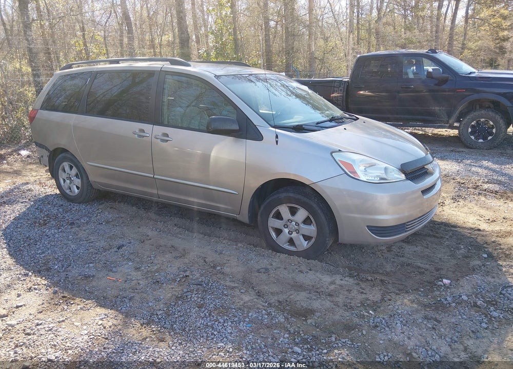 2004 TOYOTA SIENNA LE VIN: 5TDZA23C04S095510