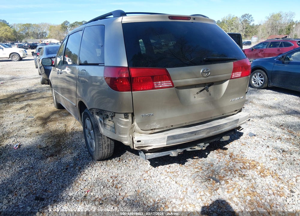 2004 TOYOTA SIENNA LE VIN: 5TDZA23C04S095510