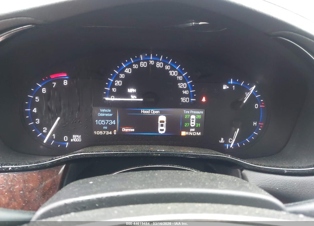2015 CADILLAC CTS LUXURY VIN: 1G6AR5SX8F0128788