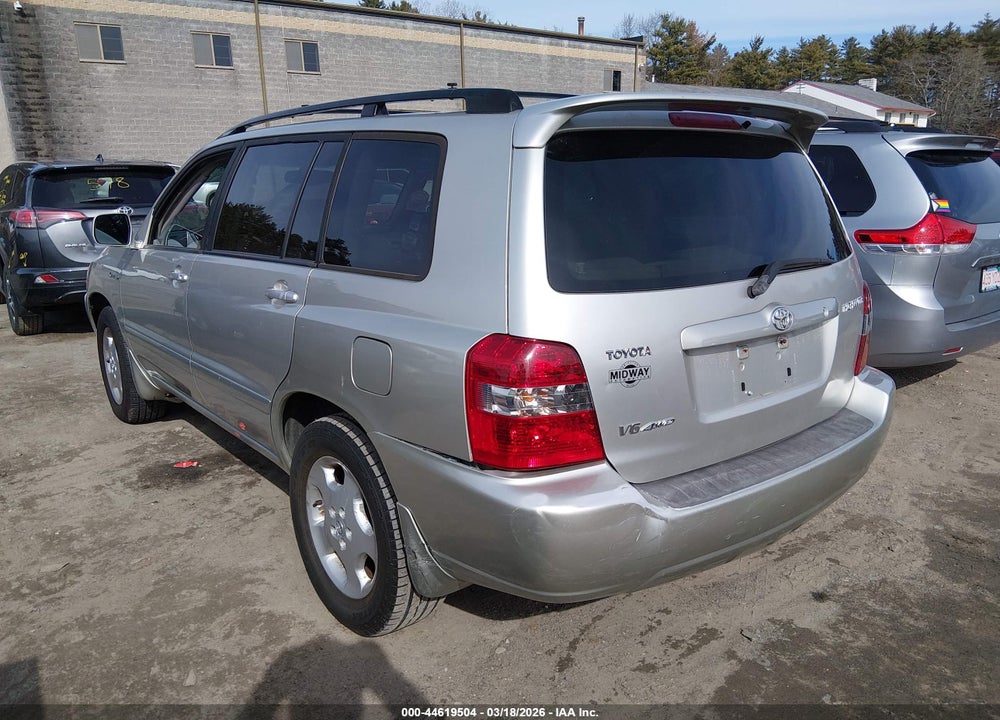 2006 TOYOTA HIGHLANDER LIMITED V6 VIN: JTEEP21A760152155