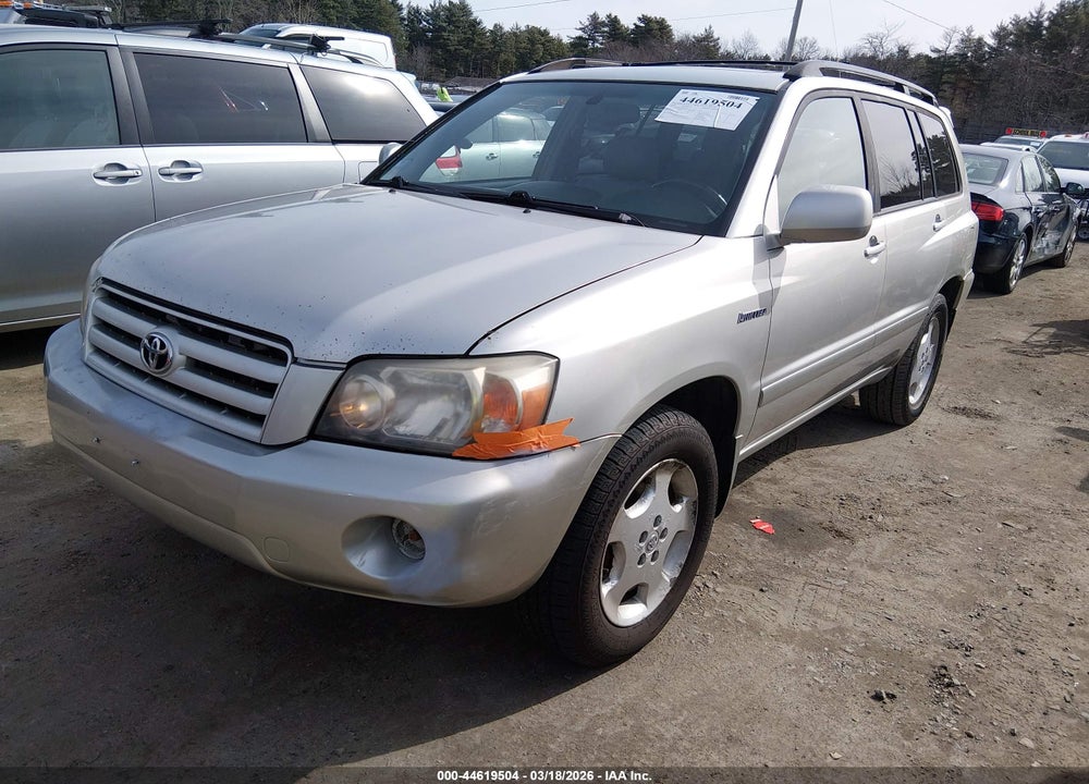 2006 TOYOTA HIGHLANDER LIMITED V6 VIN: JTEEP21A760152155