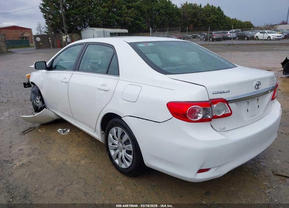 2013 TOYOTA COROLLA LE VIN: 2T1BU4EE9DC038766