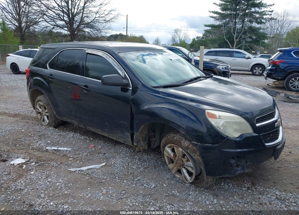 2011 CHEVROLET EQUINOX LS VIN: 2CNALBEC6B6480884