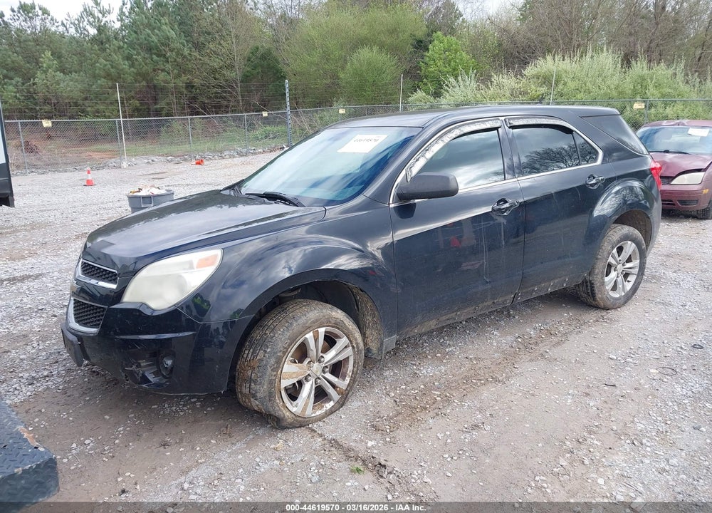 2011 CHEVROLET EQUINOX LS VIN: 2CNALBEC6B6480884