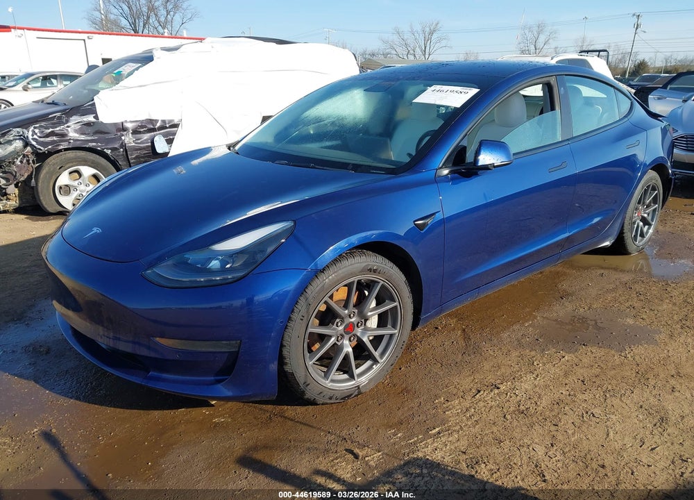 2022 TESLA MODEL 3 REAR-WHEEL DRIVE VIN: 5YJ3E1EA6NF203716