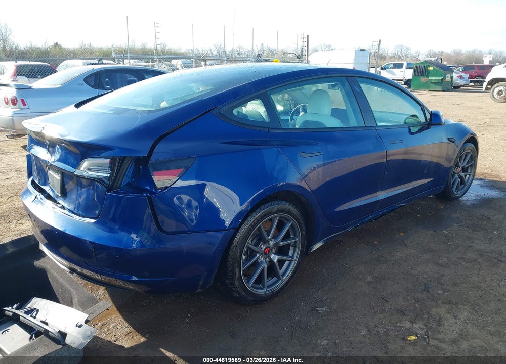 2022 TESLA MODEL 3 REAR-WHEEL DRIVE VIN: 5YJ3E1EA6NF203716