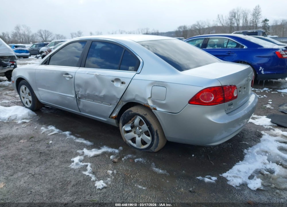 2007 KIA OPTIMA LX VIN: KNAGE123X75121657