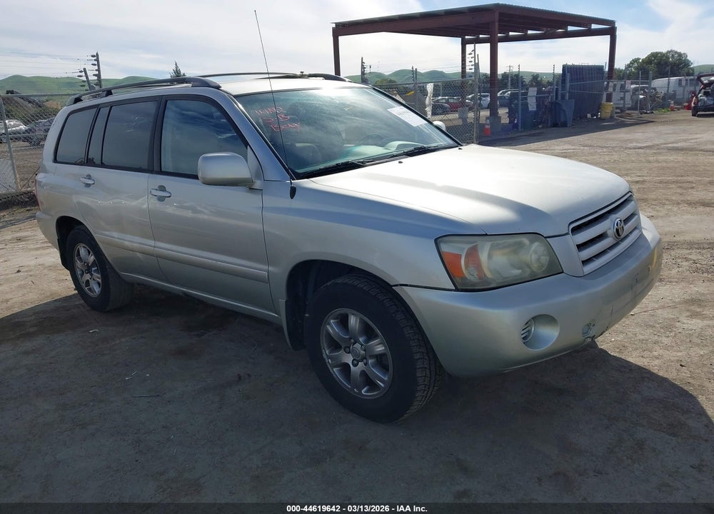 2004 TOYOTA HIGHLANDER V6 VIN: JTEGP21A240020569