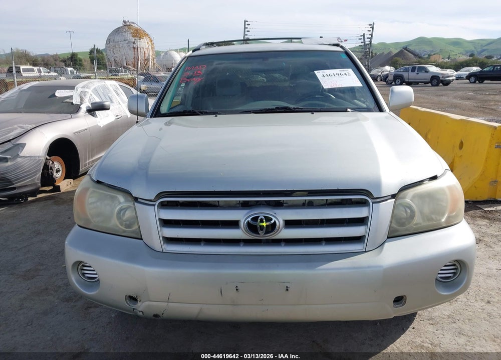 2004 TOYOTA HIGHLANDER V6 VIN: JTEGP21A240020569
