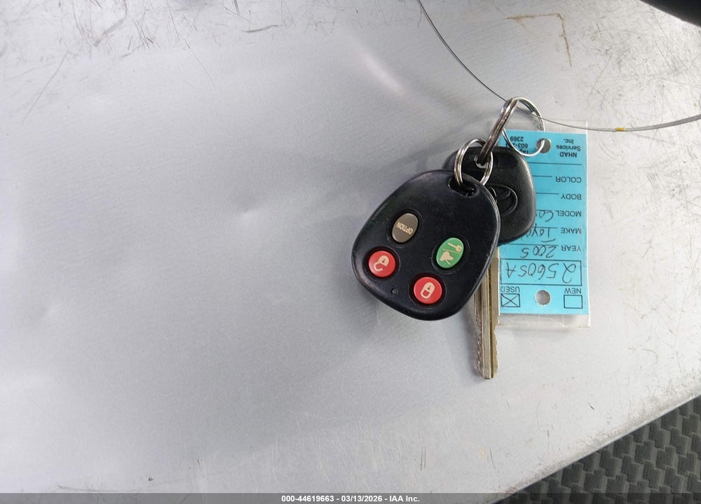 2005 TOYOTA COROLLA S VIN: 2T1BR32E75C423468