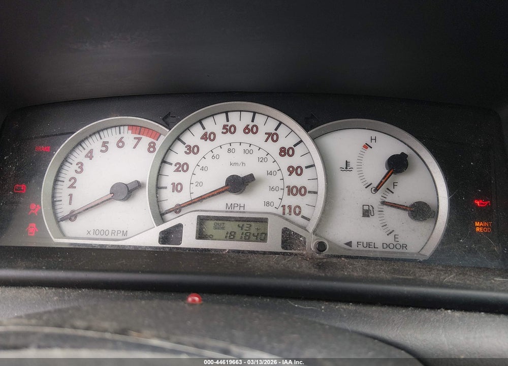2005 TOYOTA COROLLA S VIN: 2T1BR32E75C423468