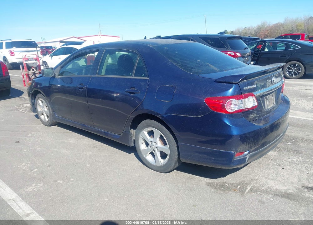 2013 TOYOTA COROLLA S VIN: 5YFBU4EE8DP139801