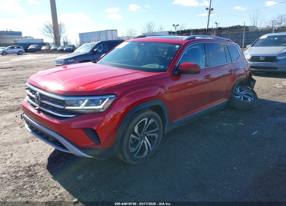2021 VOLKSWAGEN ATLAS 2.0T SEL PREMIUM VIN: 1V2TP2CA8MC500175