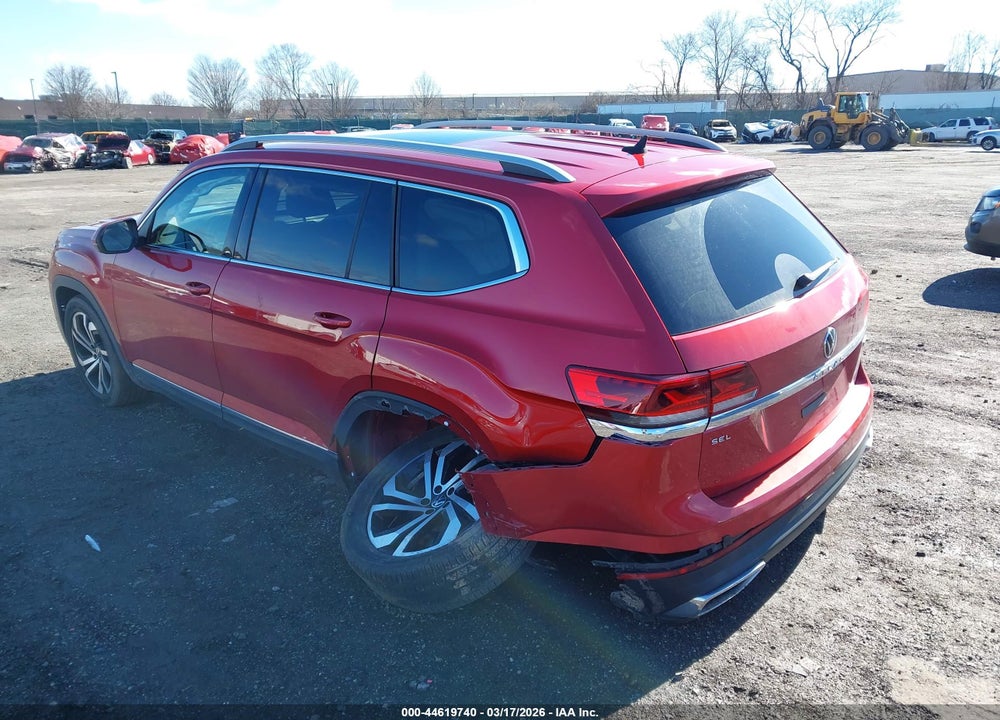 2021 VOLKSWAGEN ATLAS 2.0T SEL PREMIUM VIN: 1V2TP2CA8MC500175