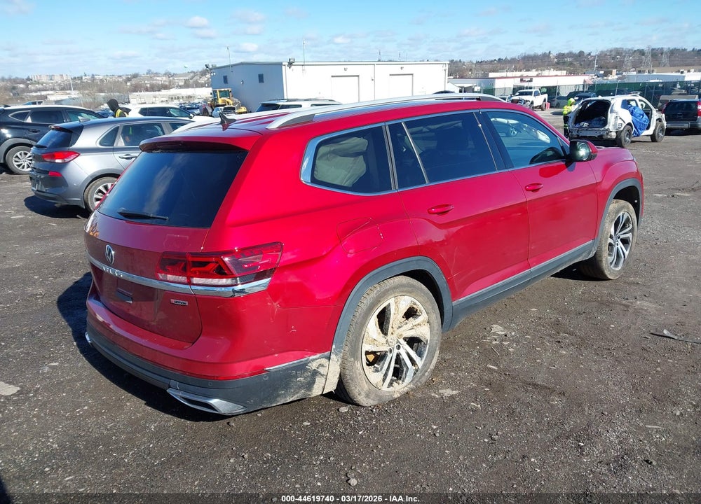 2021 VOLKSWAGEN ATLAS 2.0T SEL PREMIUM VIN: 1V2TP2CA8MC500175