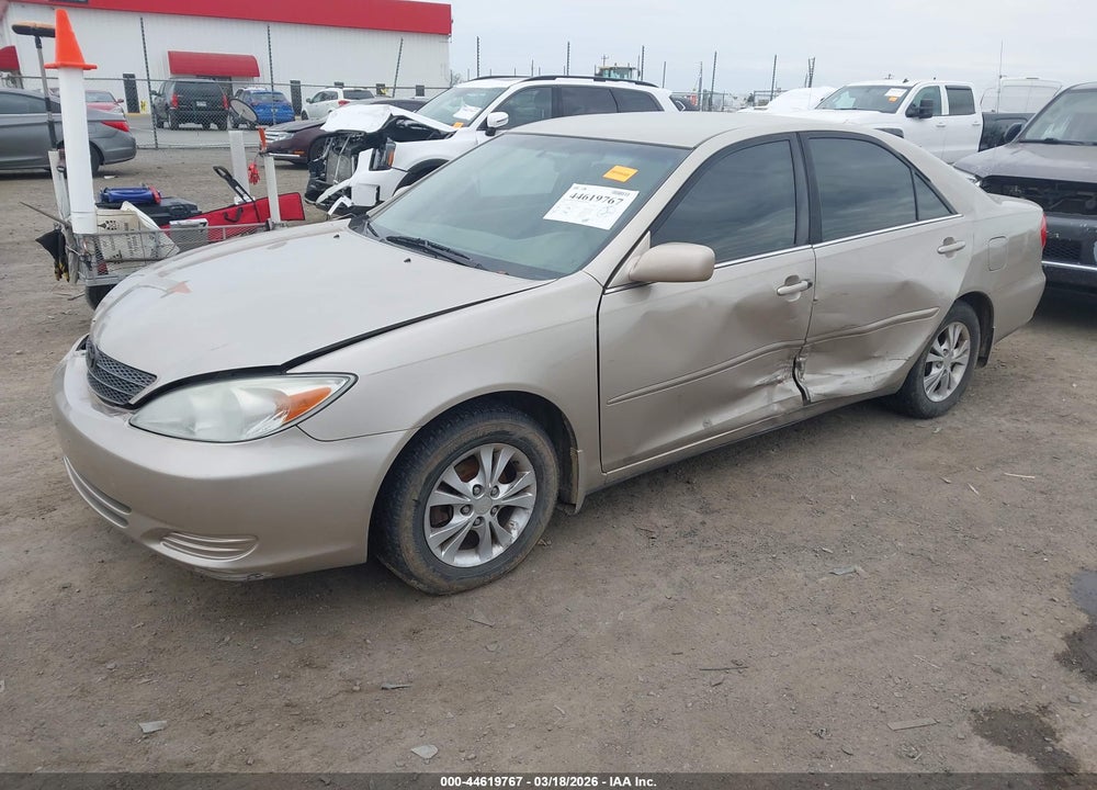 2004 TOYOTA CAMRY LE V6 VIN: 4T1BF32K24U579476