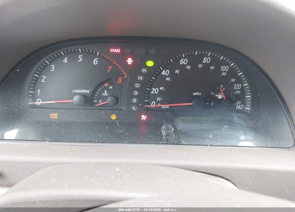 2004 TOYOTA CAMRY LE V6 VIN: 4T1BF32K24U579476