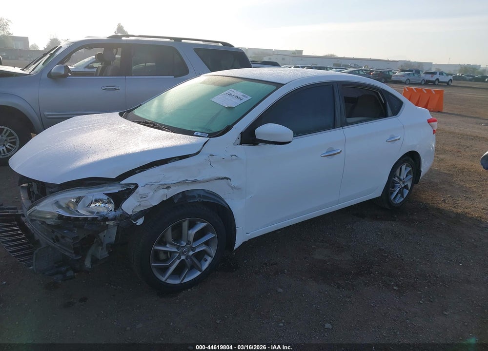 2015 NISSAN SENTRA SV VIN: 3N1AB7AP9FY233928