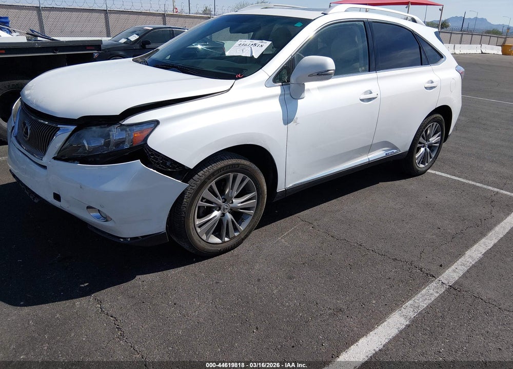 2010 LEXUS RX 450H VIN: JTJBC1BA0A2017833