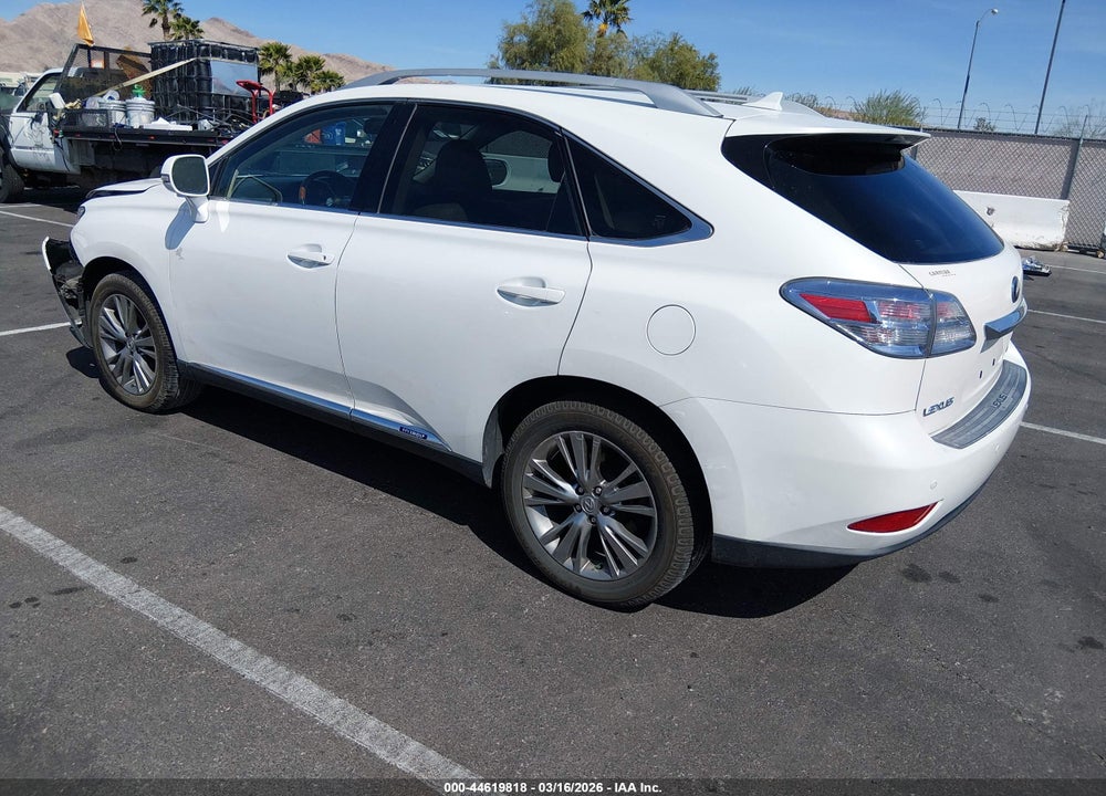 2010 LEXUS RX 450H VIN: JTJBC1BA0A2017833