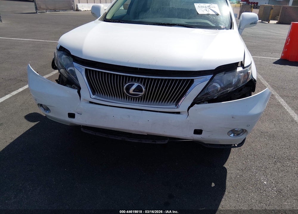 2010 LEXUS RX 450H VIN: JTJBC1BA0A2017833