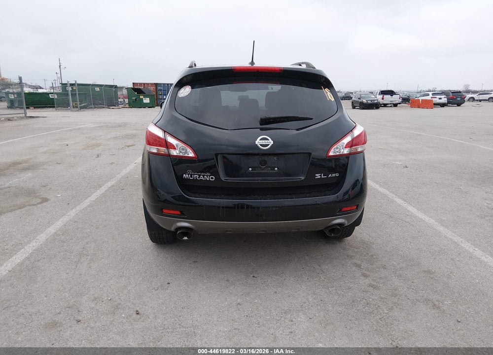 2014 NISSAN MURANO SL VIN: JN8AZ1MW6EW509002