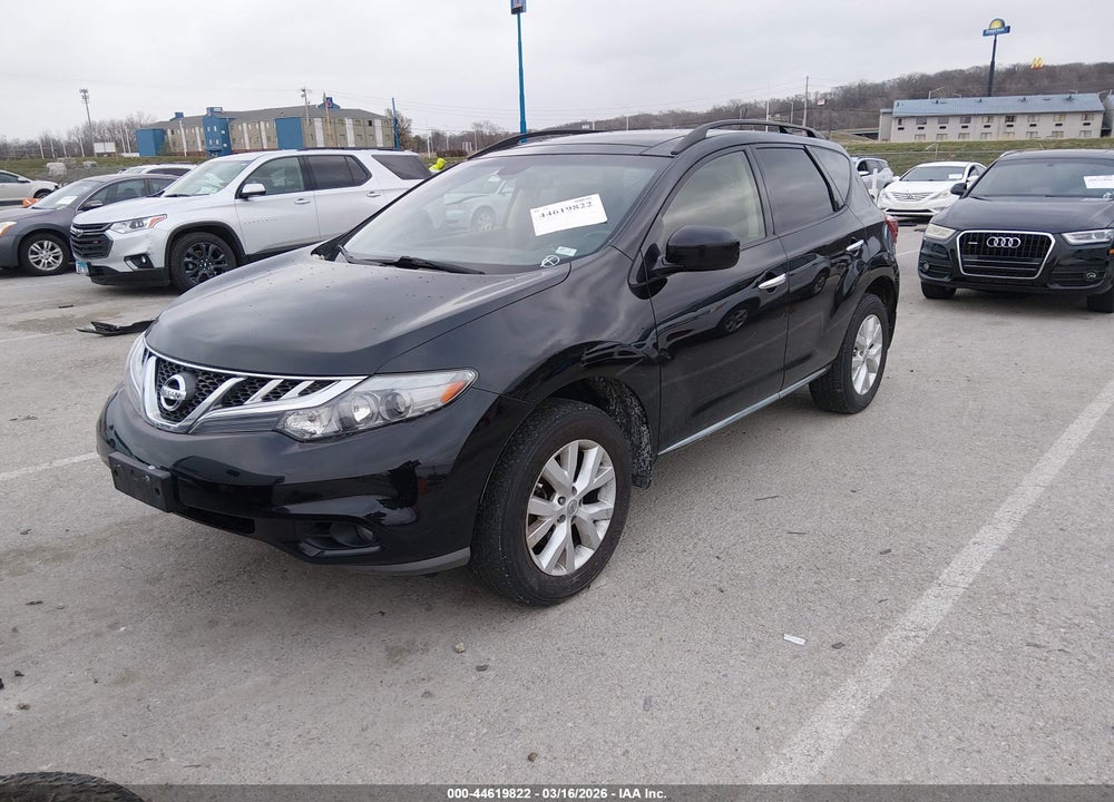 2014 NISSAN MURANO SL VIN: JN8AZ1MW6EW509002