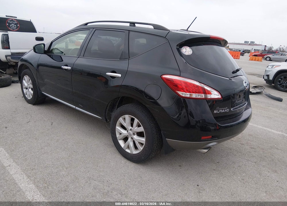 2014 NISSAN MURANO SL VIN: JN8AZ1MW6EW509002