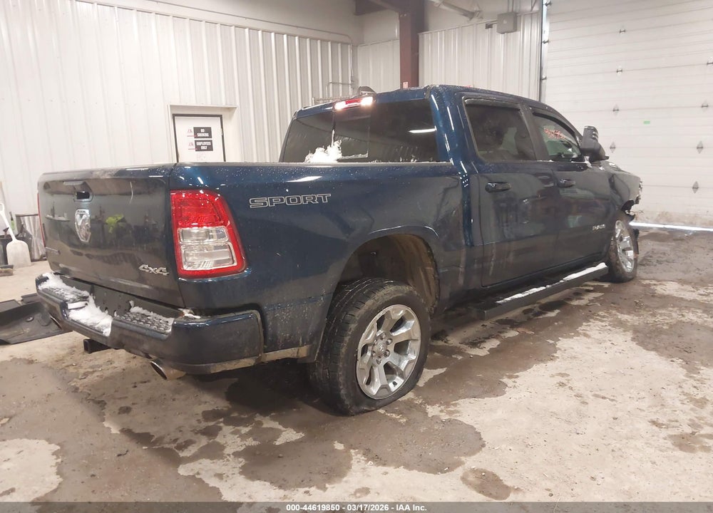 2022 RAM 1500 BIG HORN  4X4 5'7 BOX VIN: 1C6SRFFT3NN458118