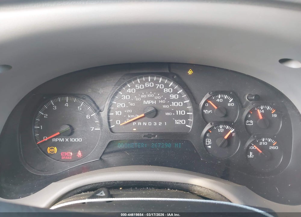 2007 CHEVROLET TRAILBLAZER LT VIN: 1GNDS13S172188788