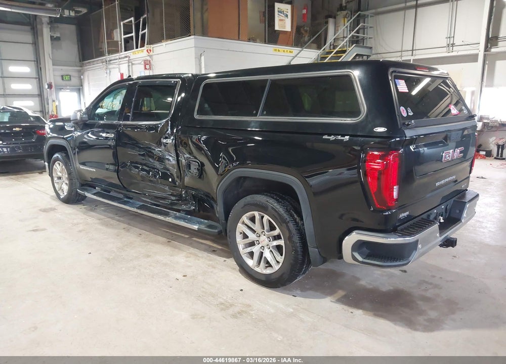 2019 GMC SIERRA 1500 SLT VIN: 3GTU9DED9KG201808
