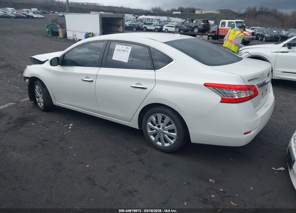 2013 NISSAN SENTRA SV VIN: 3N1AB7APXDL663865