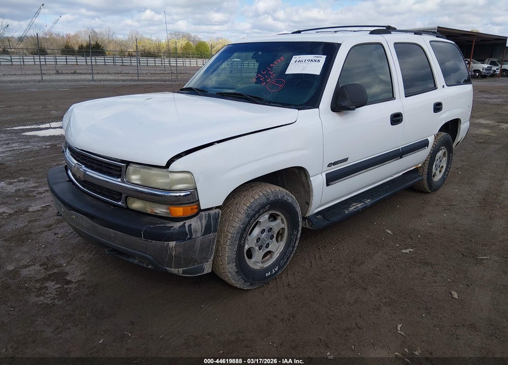 2002 CHEVROLET TAHOE LS VIN: 1GNEK13Z82R240242