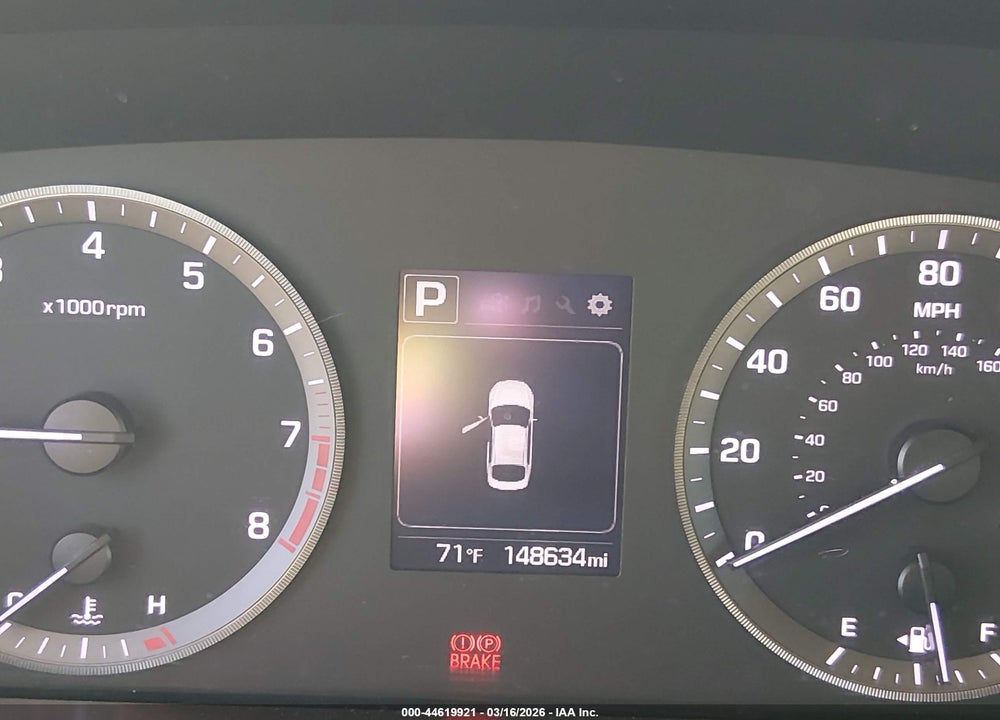 2016 HYUNDAI SONATA SE VIN: 5NPE24AF1GH263704