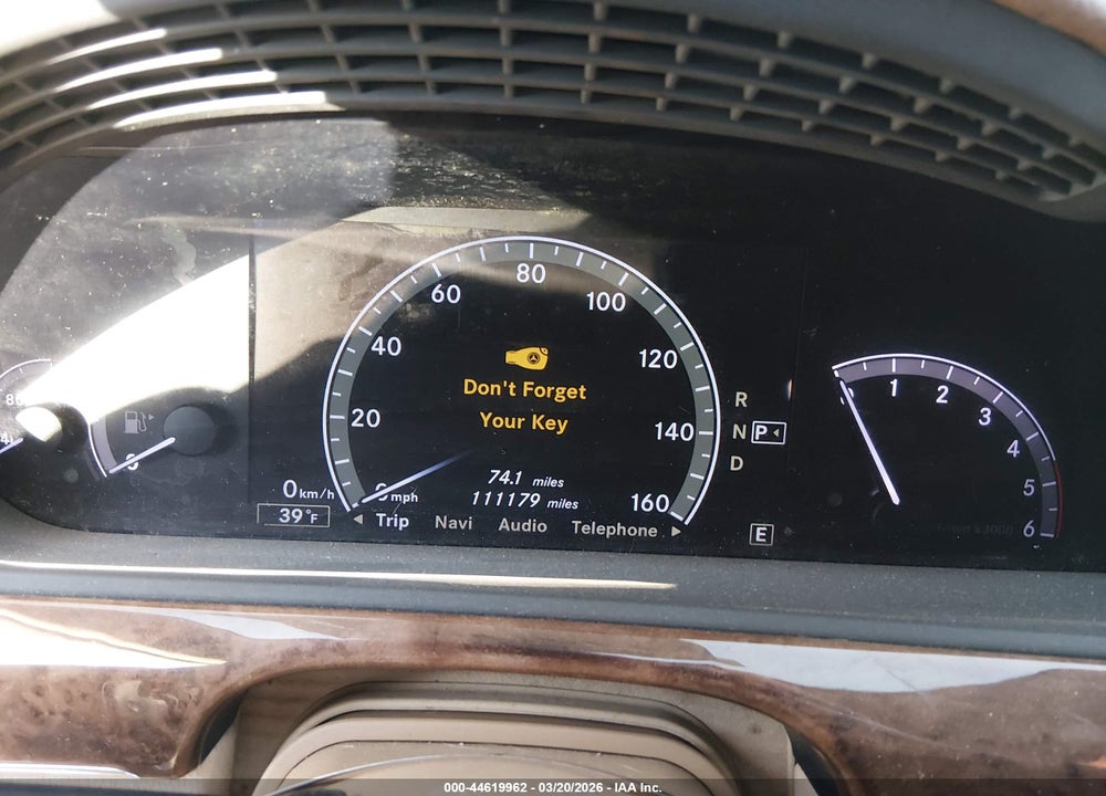 2013 MERCEDES-BENZ S 350 BLUETEC 4MATIC VIN: WDDNG8DB1DA522881