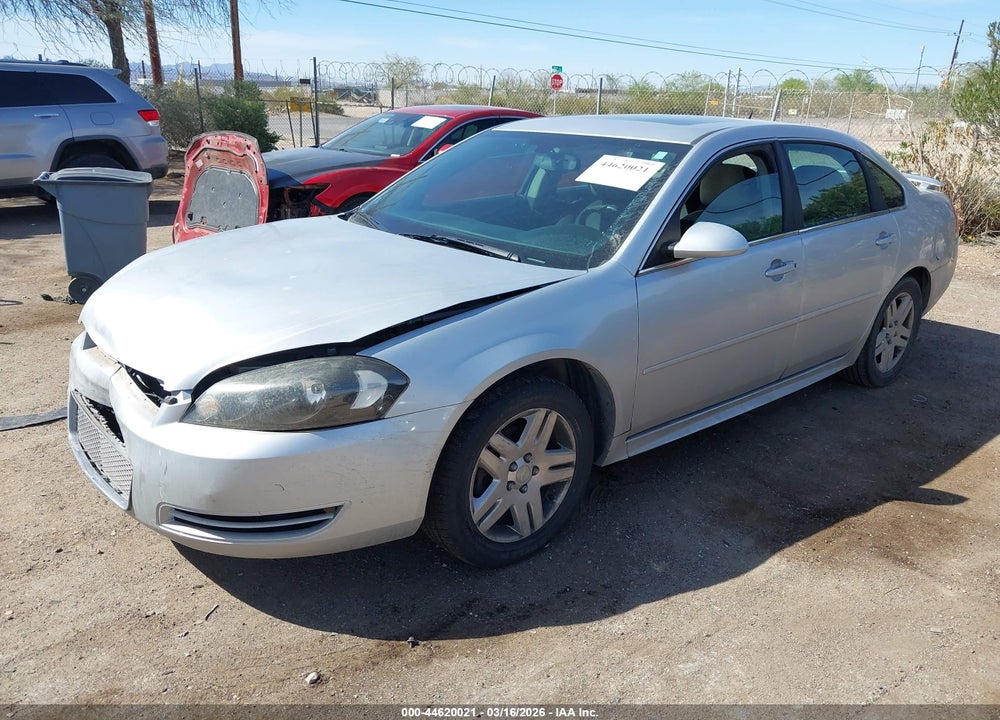 2013 CHEVROLET IMPALA LT VIN: 2G1WG5E39D1134675