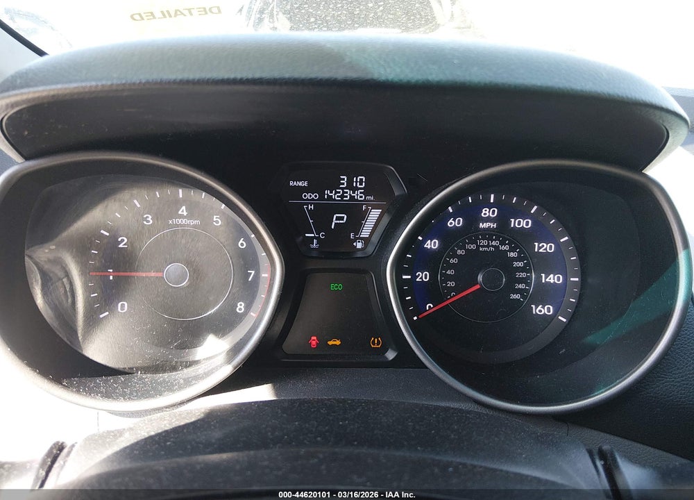 2013 HYUNDAI ELANTRA GLS VIN: 5NPDH4AE1DH372242