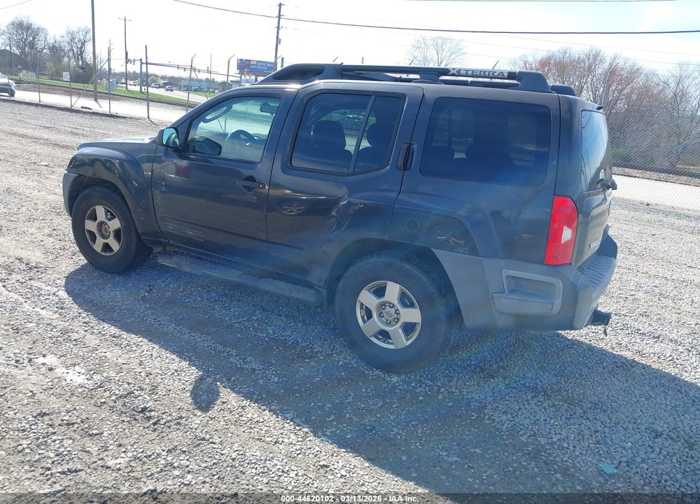 2007 NISSAN XTERRA X VIN: 5N1AN08U37C506973