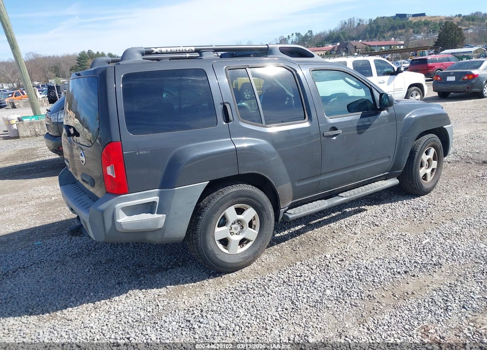 2007 NISSAN XTERRA X VIN: 5N1AN08U37C506973