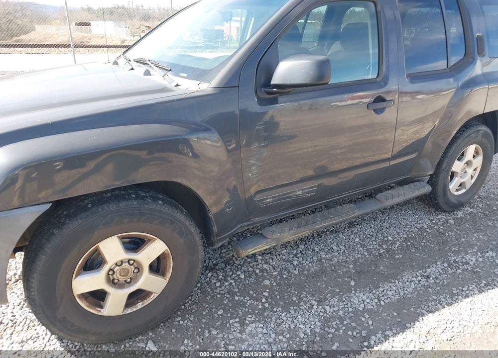 2007 NISSAN XTERRA X VIN: 5N1AN08U37C506973