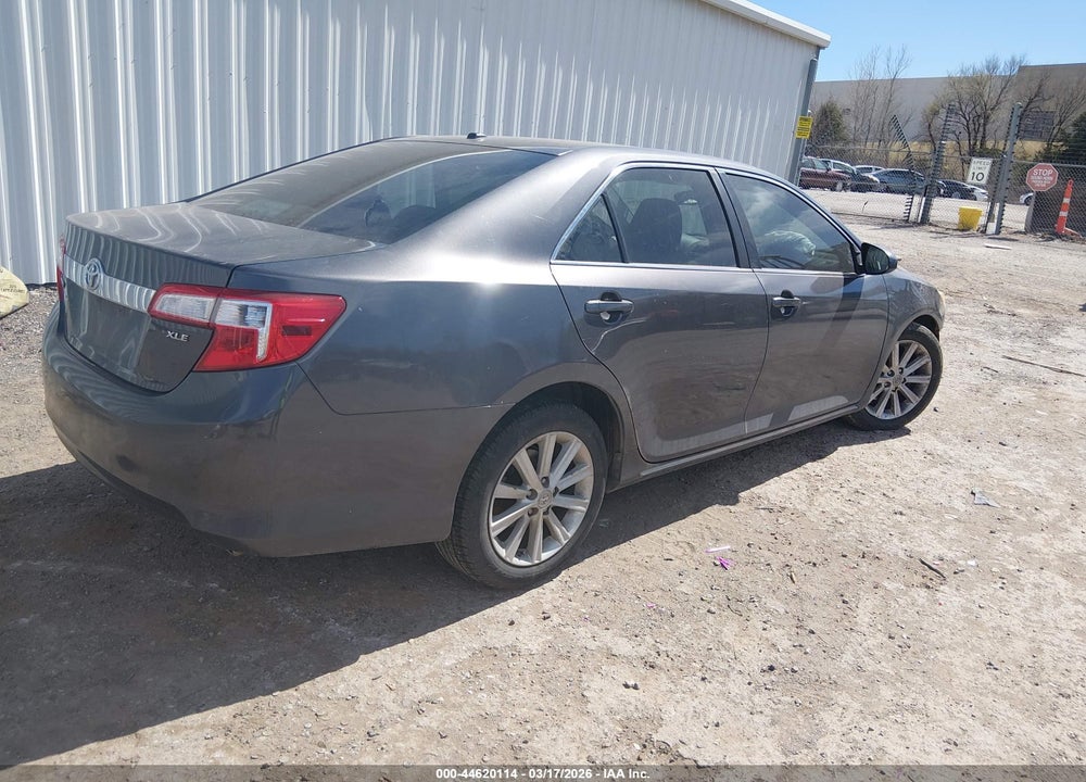 2012 TOYOTA CAMRY XLE V6 VIN: 4T1BK1FK6CU015578