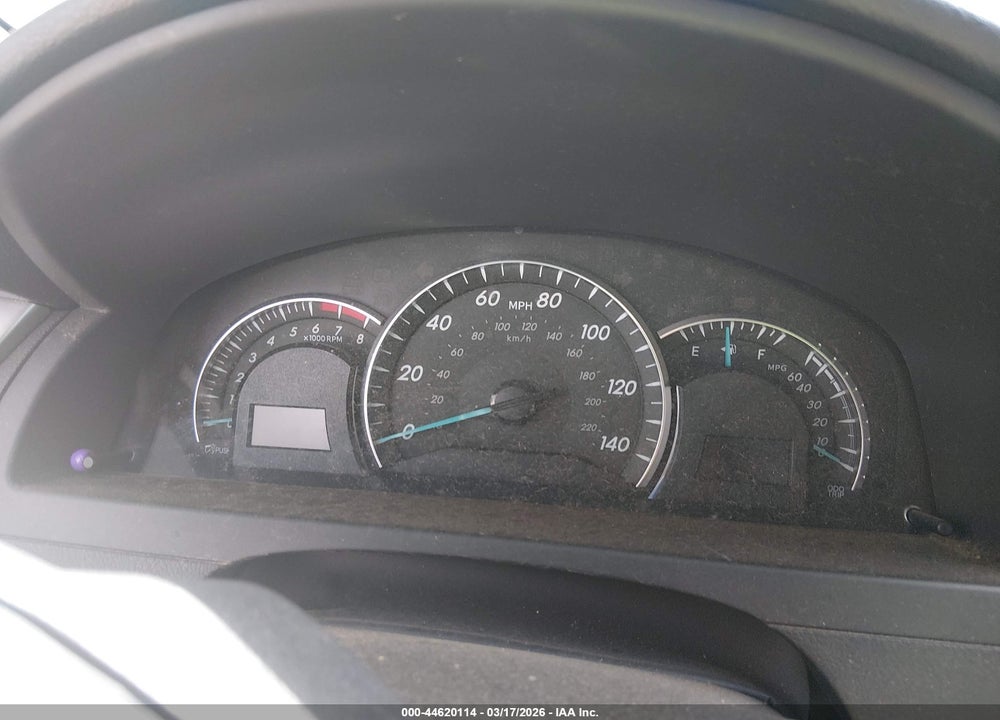 2012 TOYOTA CAMRY XLE V6 VIN: 4T1BK1FK6CU015578