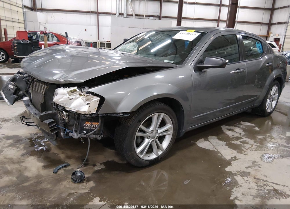 2011 DODGE AVENGER MAINSTREET VIN: 1B3BD1FG4BN584711