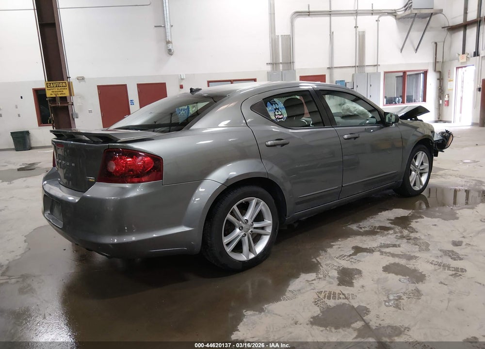 2011 DODGE AVENGER MAINSTREET VIN: 1B3BD1FG4BN584711