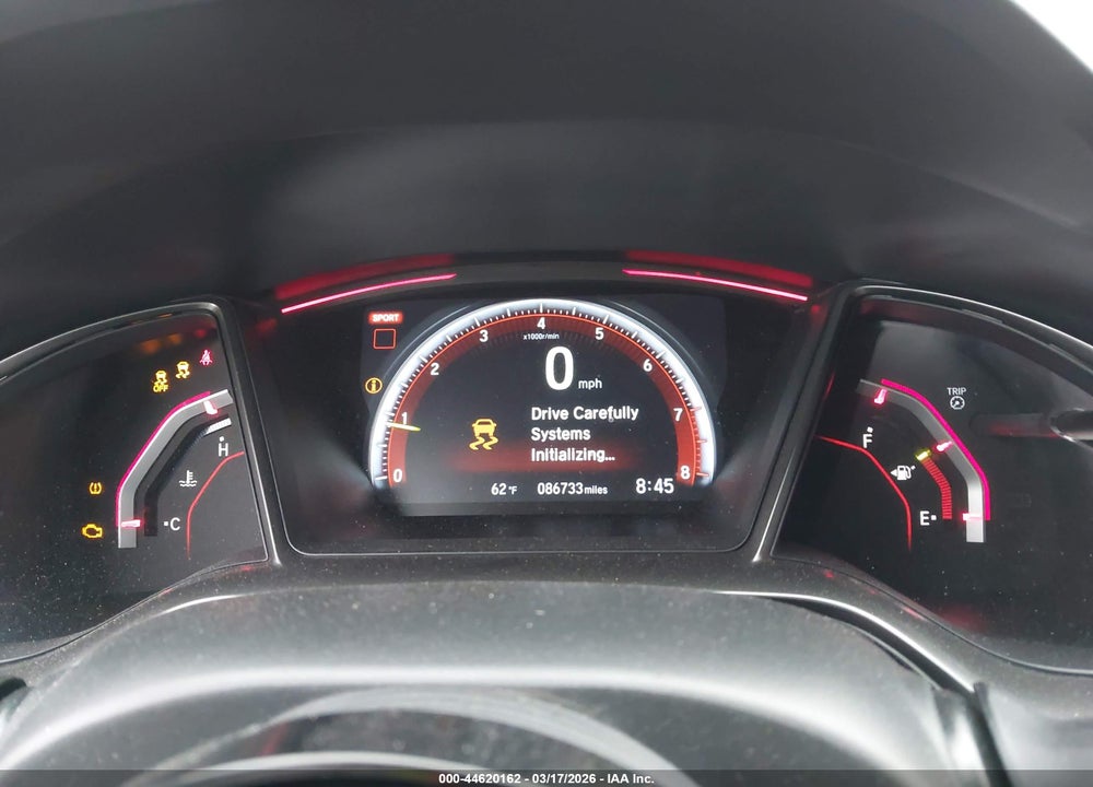 2019 HONDA CIVIC TYPE R TOURING VIN: SHHFK8G77KU203671