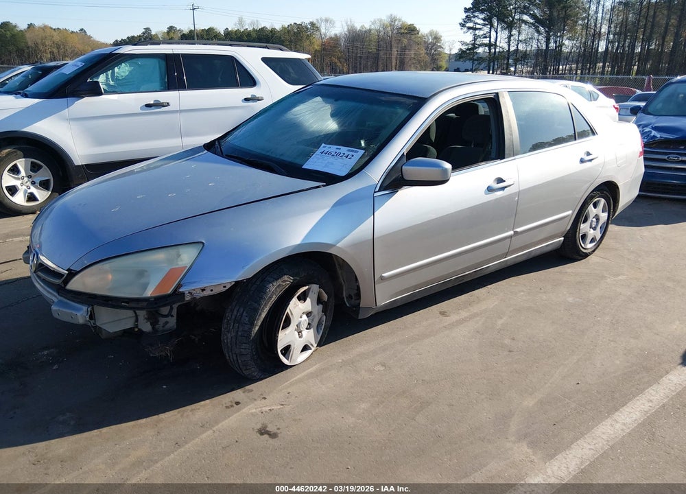 2007 HONDA ACCORD 2.4 LX VIN: 1HGCM56467A067894