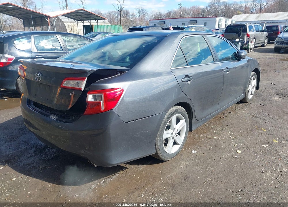 2012 TOYOTA CAMRY SE VIN: 4T1BF1FK4CU605346