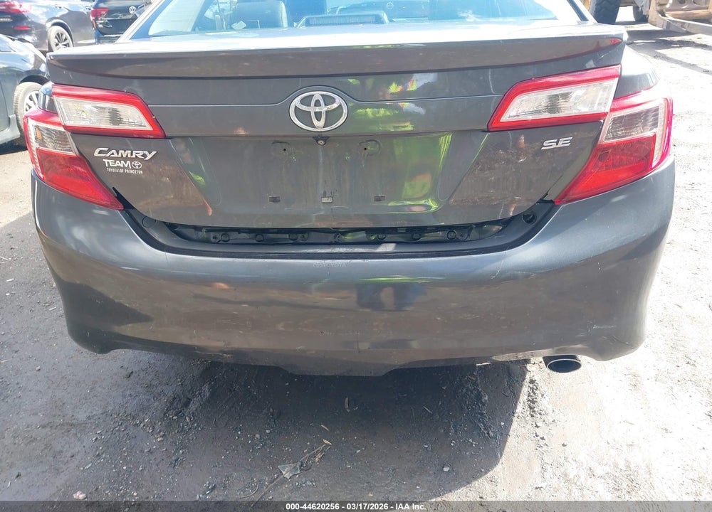 2012 TOYOTA CAMRY SE VIN: 4T1BF1FK4CU605346