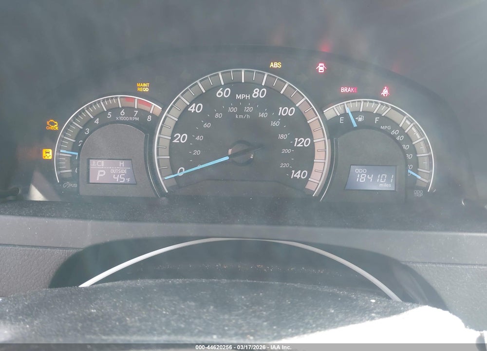 2012 TOYOTA CAMRY SE VIN: 4T1BF1FK4CU605346