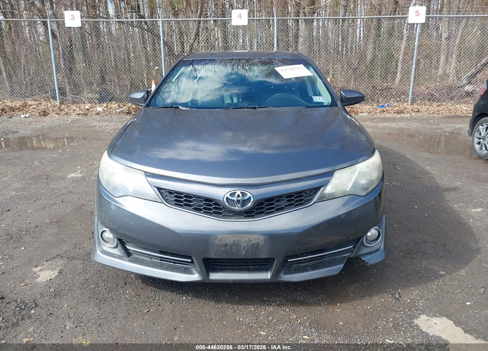 2012 TOYOTA CAMRY SE VIN: 4T1BF1FK4CU605346